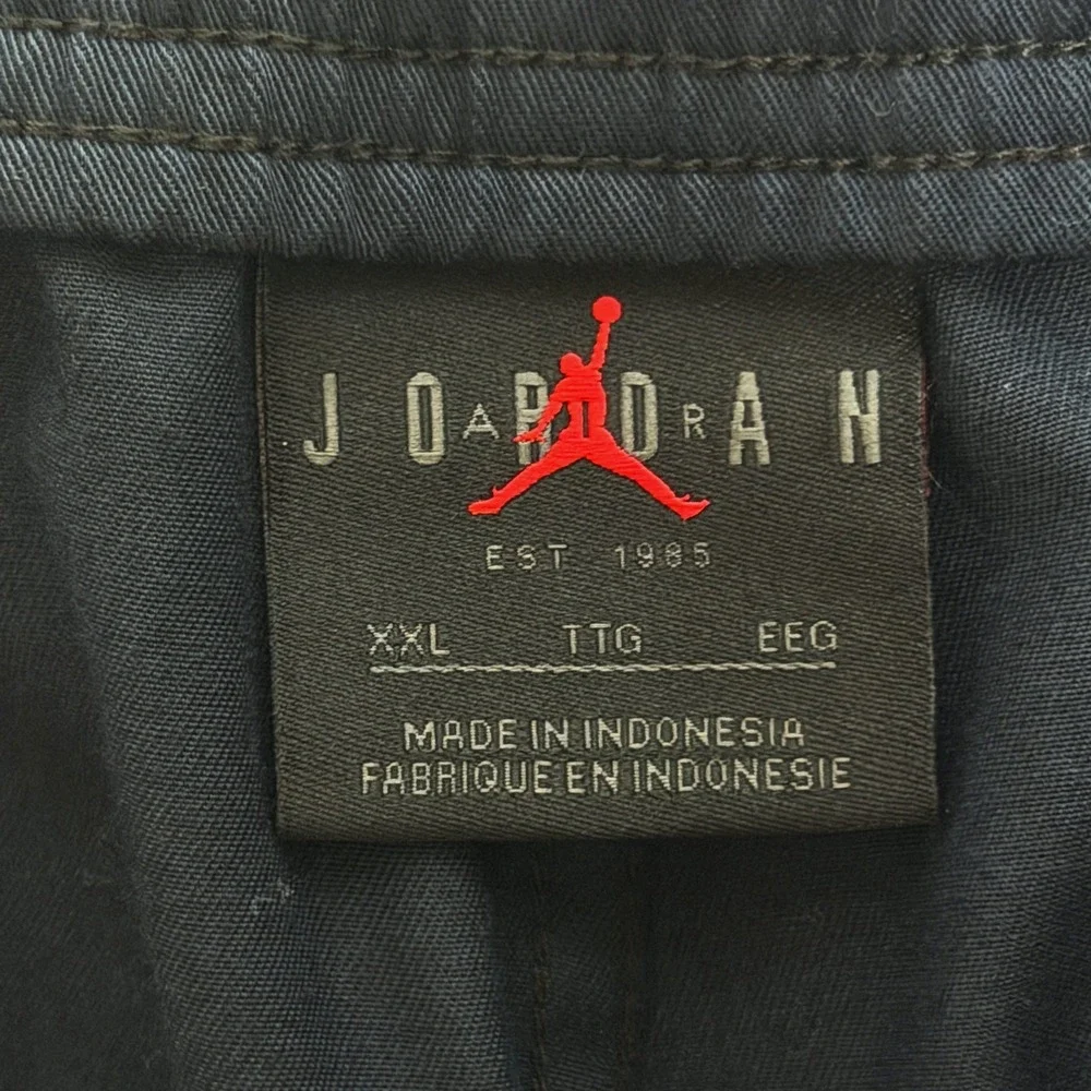 Jordan Flight Essentials Mens XXL Black Cargo Pants Jumpman Tactical Streetwear
